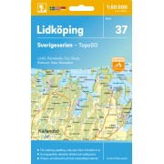 37 Lidköping Sverigeserien 1:50 000